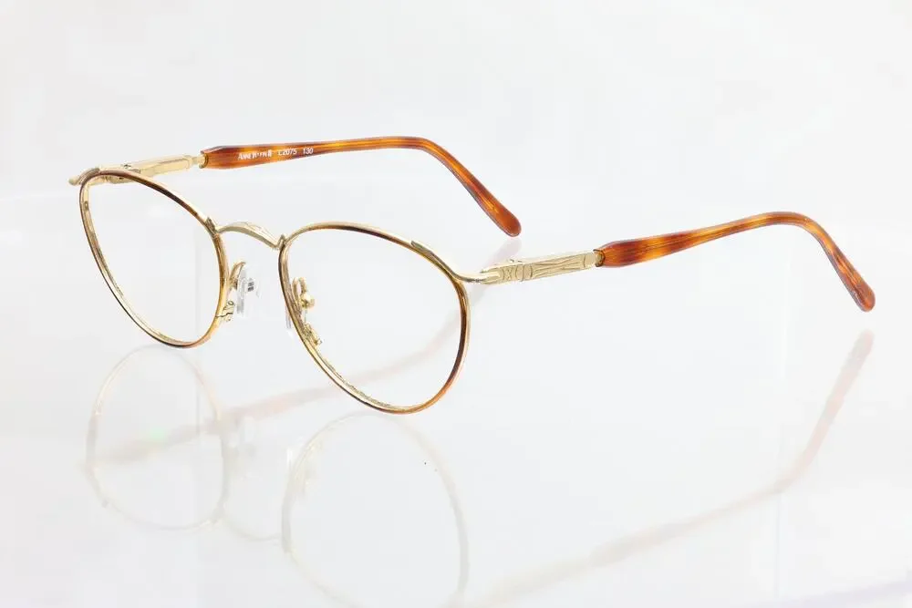 Anne Klein II L2075 Col.012 50-20-130mm Eyeglass FRAMES ONLY - GOOD - READ